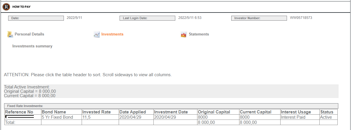 national treasury website